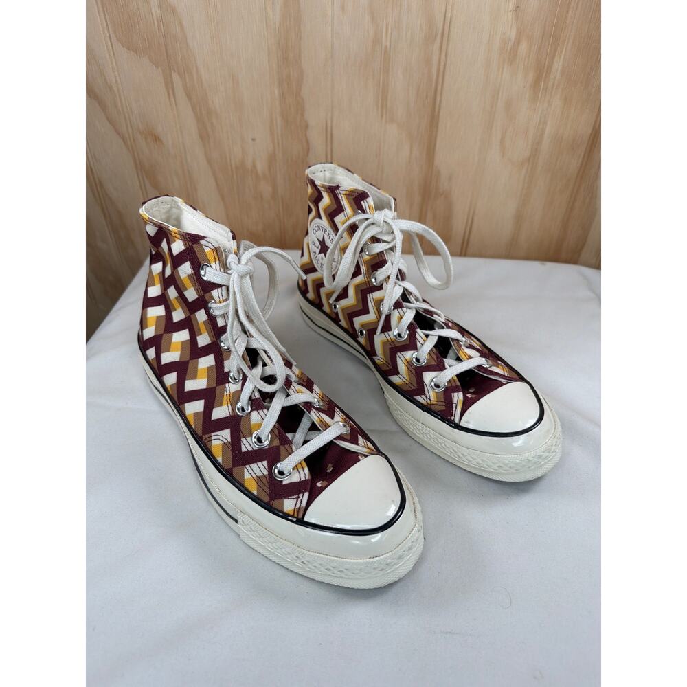 Converse Chuck Taylor 70 Chevron High Top Sneakers Unisex Mens 6 Womens 8